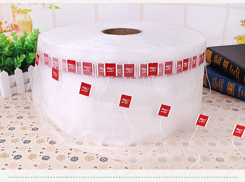 Nylon Mesh Filter Roll With/without String And Tag For Pyramid And Square Tea Bag - Image 2