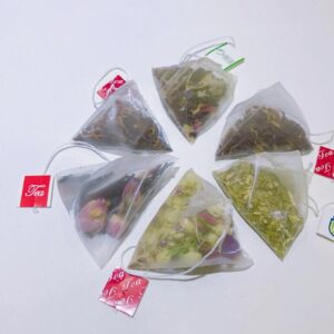Nylon Mesh Filter Roll With/without String And Tag For Pyramid And Square Tea Bag
